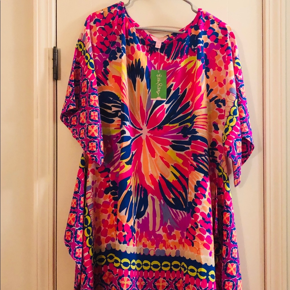 Lilly Pulitzer Julie Silk Caftan